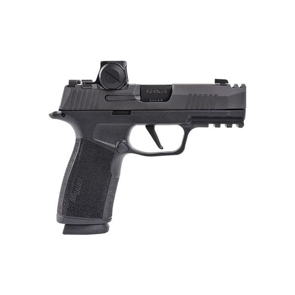 Sig Sauer P365X Macro Compact Handgun 9mm Luger 17rd magazines (2) 3.1" Barrel Black with Romeo-X Red Dot - Precision Shot Firearms