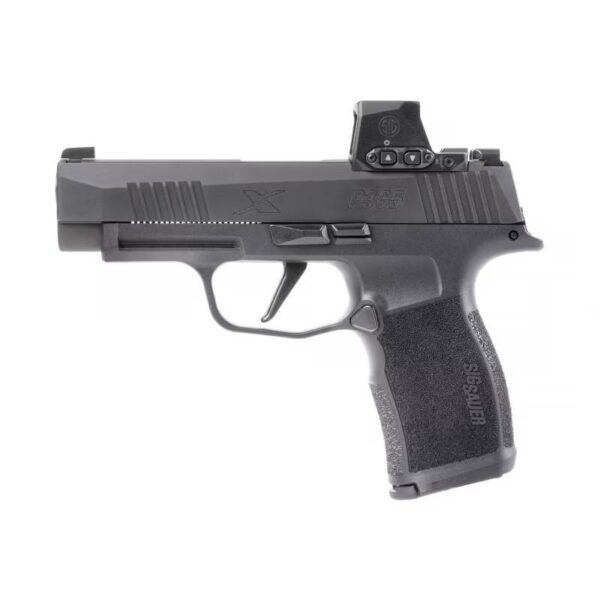 Sig Sauer P365XL Handgun 9mm Luger 10rd Magazines (2) 3.7" Barrel Black with Romeo-X Red Dot - Precision Shot Firearms