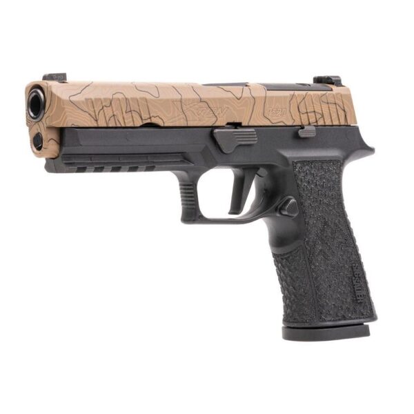 Sig Sauer P320-XTEN Endure Handgun 10mm Auto 15rd Magazines(3) 5" Barrel Topographic Pattern Slide - Precision Shot Firearms