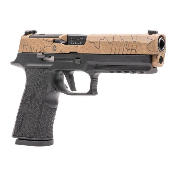 Sig Sauer P320-XTEN Endure Handgun 10mm Auto 15rd Magazines(3) 5" Barrel Topographic Pattern Slide - Precision Shot Firearms