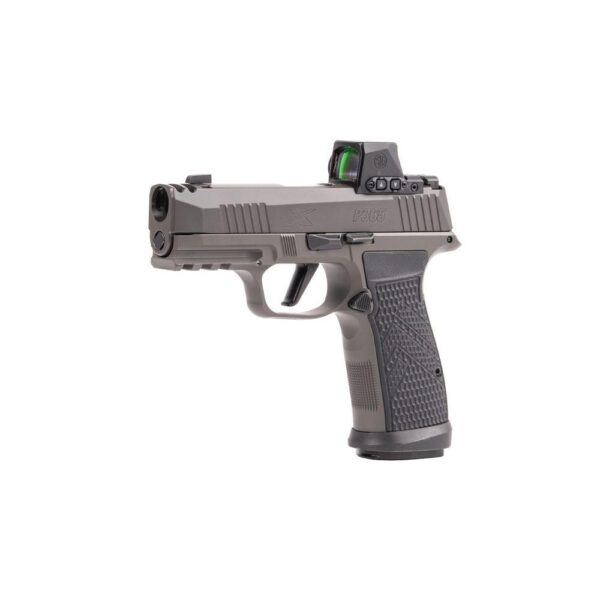 Sig Sauer P365 AXG Legion Handgun 9mm Luger 17rd Steel Magazines(3) 3.1" Barrel ROMEO X Compact Red Dot - Precision Shot Firearms