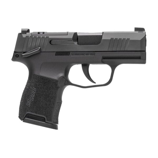 Sig Sauer P365 Handgun 9mm Luger 10rd Magazine (2) 3.1" Barrel Black Night Sights Optic Ready- CA Compliant - Precision Shot Firearms