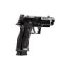 Sig Sauer Reserve Collection P320-SXG Handgun 9mm Luger 21rd Magazines(3) 3.9" Compensated Barrel Hi-Polish DLC - Precision Shot Firearms