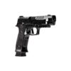 Sig Sauer Reserve Collection P320-SXG Handgun 9mm Luger 21rd Magazines(3) 3.9" Compensated Barrel Hi-Polish DLC - Precision Shot Firearms