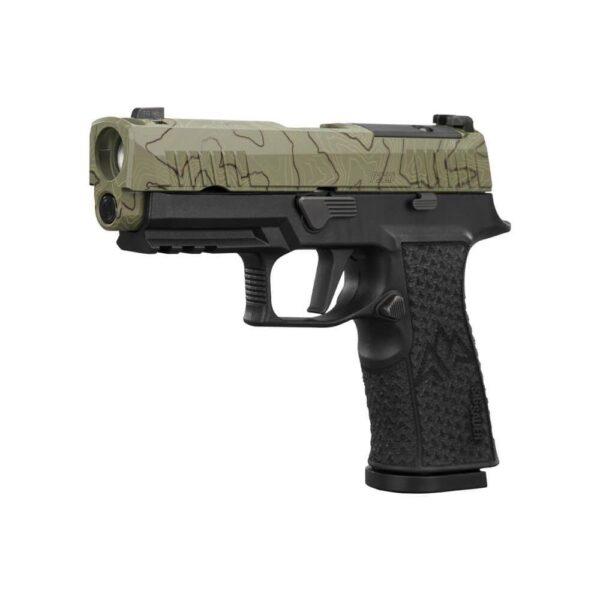 Sig Sauer P320-XTEN Endure Comp Handgun 10mm Auto 15rd Magazines(3) 3.8" Barrel Moss Green Slide Night Sights - Precision Shot Firearms
