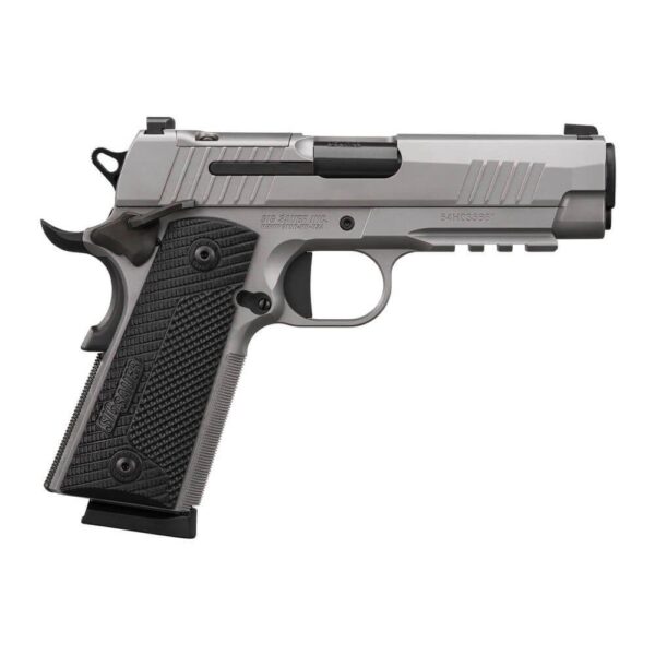 Sig Sauer XCarry Stainless Handgun .45 Auto 8rd Magazines(2) 4.5" Barrel Optic Ready SAO - Precision Shot Firearms