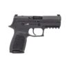 Sig Sauer P320 Compact Handgun 9mm Luger 10rd Magazines (2) 3.9" Barrel Black Optic Ready - Precision Shot Firearms