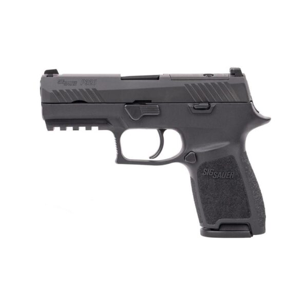 Sig Sauer P320 Compact Handgun 9mm Luger 15rd Magazines (2) 3.9" Barrel Black Optic Ready - Precision Shot Firearms