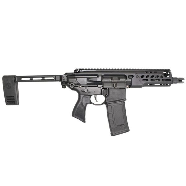 Sig Sauer MCX-Rattler LT Handgun .300 BLK 30rd magazine 6.75" Barrel Black with Brace - Precision Shot Firearms