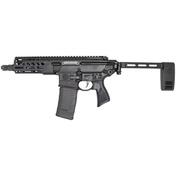 Sig Sauer MCX-Rattler LT Handgun .300 BLK 30rd magazine 6.75" Barrel Black with Brace - Precision Shot Firearms