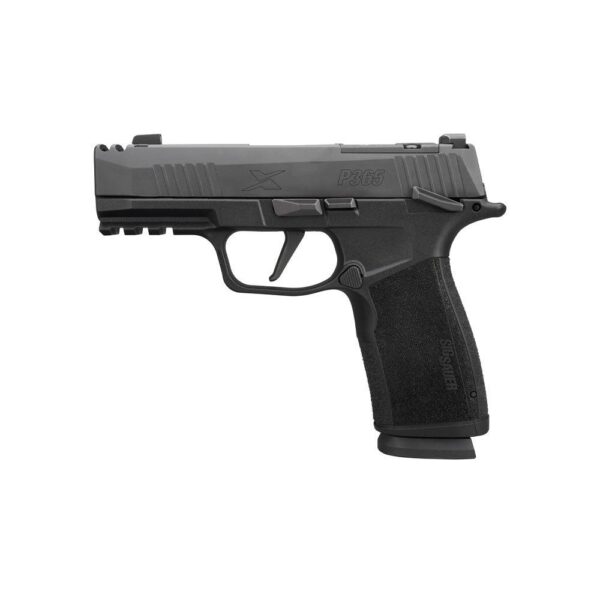 Sig Sauer P365-XMacro Compact Handgun 9mm Luger 10rd Magazines (2) 3.1" Barrel Black CA Compliant - Precision Shot Firearms