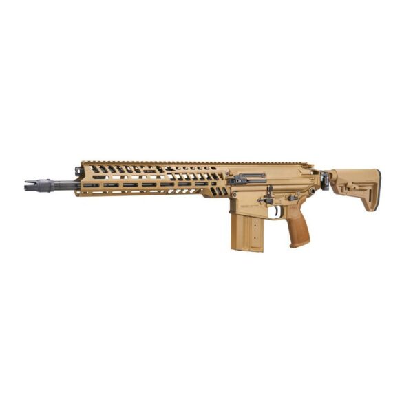Sig Sauer MCX-Spear Rifle 6.8x51mm 20rd Magazine(1) 16" Barrel Coyote Telescoping Magpul SL-M Stock - Precision Shot Firearms