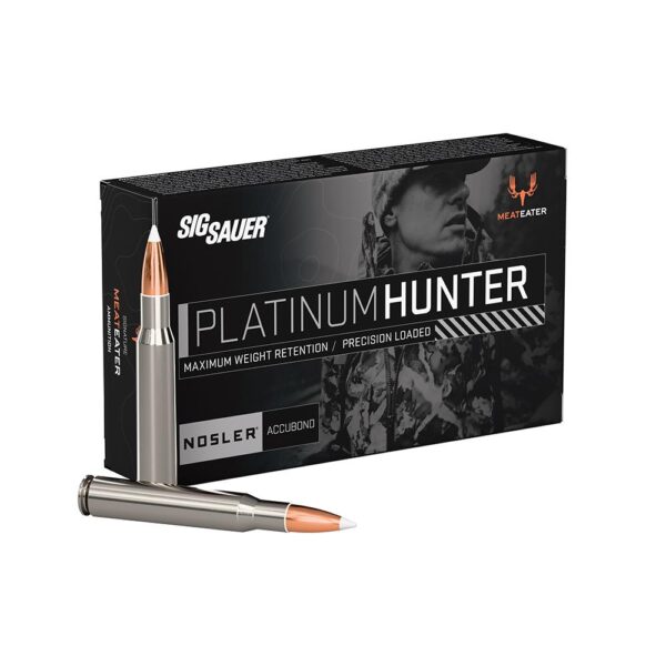 Sig Sauer Platinum Hunter Accubond Rifle Ammunition .30-06 Sprg 180gr PT 2750 fps 20/ct - Precision Shot Firearms