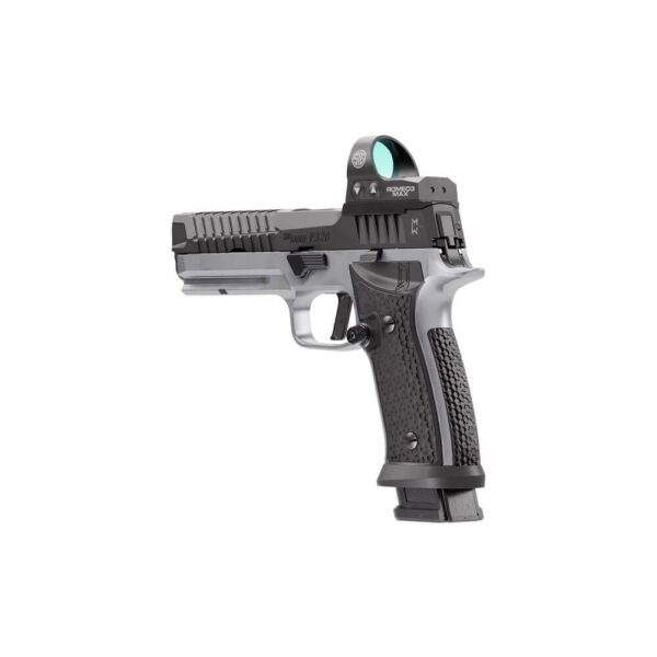 Sig Sauer P320-Max SXG Handgun 9mm Luger 10rd Magazines(4) 5" Barrel Romeo3 Max 6 MOA - Precision Shot Firearms