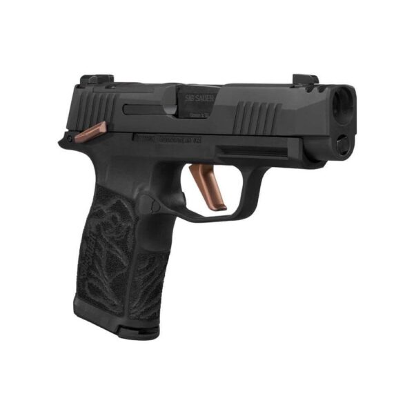 Sig Sauer P365-XL Rose Comp CA Approved Handgun 9mm Luger 10rd Magazines(2) 3.1" Barrel Manual Safety - Precision Shot Firearms