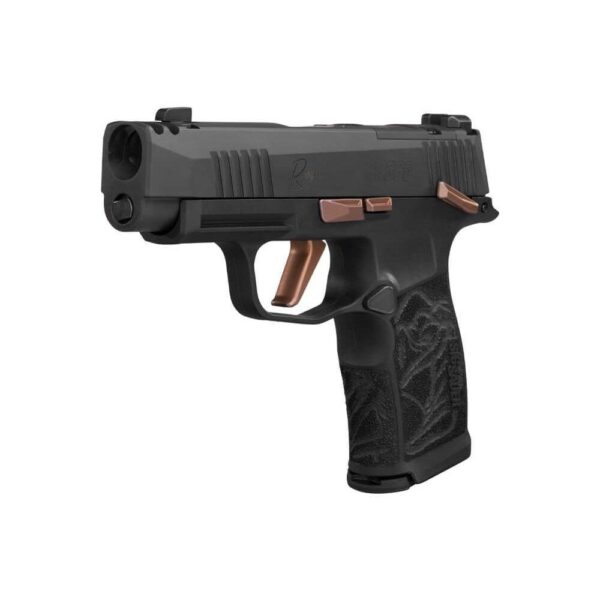 Sig Sauer P365-XL Rose Comp CA Approved Handgun 9mm Luger 10rd Magazines(2) 3.1" Barrel Manual Safety - Precision Shot Firearms