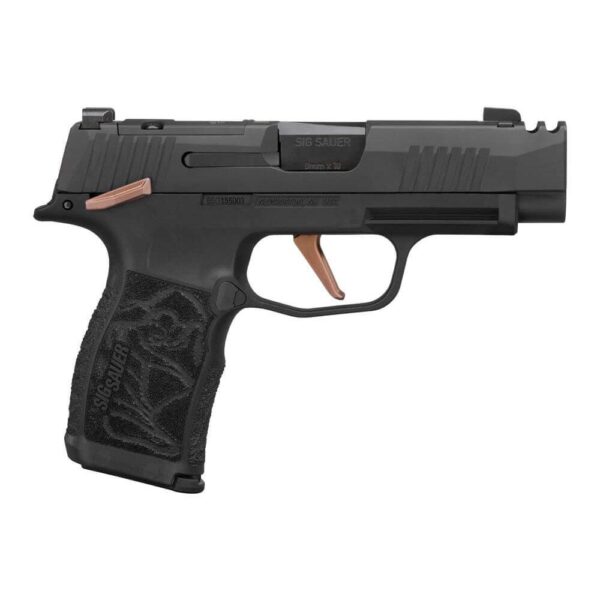 Sig Sauer P365-XL Rose Comp CA Approved Handgun 9mm Luger 10rd Magazines(2) 3.1" Barrel Manual Safety - Precision Shot Firearms