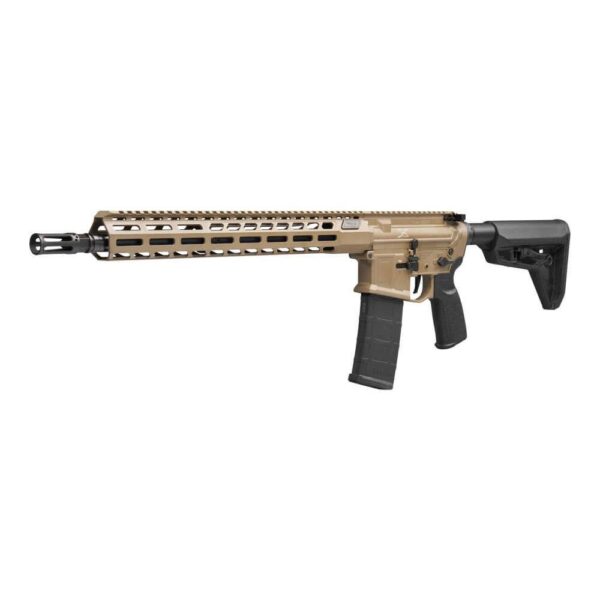 Sig Sauer SIGM400 SDI X Rifle 5.56mm 30rd Magazine(1) 16' Threaded Barrel MLOK Handguard FDE Finish - Precision Shot Firearms