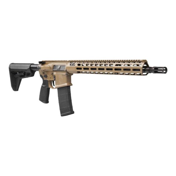 Sig Sauer SIGM400 SDI X Rifle 5.56mm 30rd Magazine(1) 16' Threaded Barrel MLOK Handguard FDE Finish - Precision Shot Firearms
