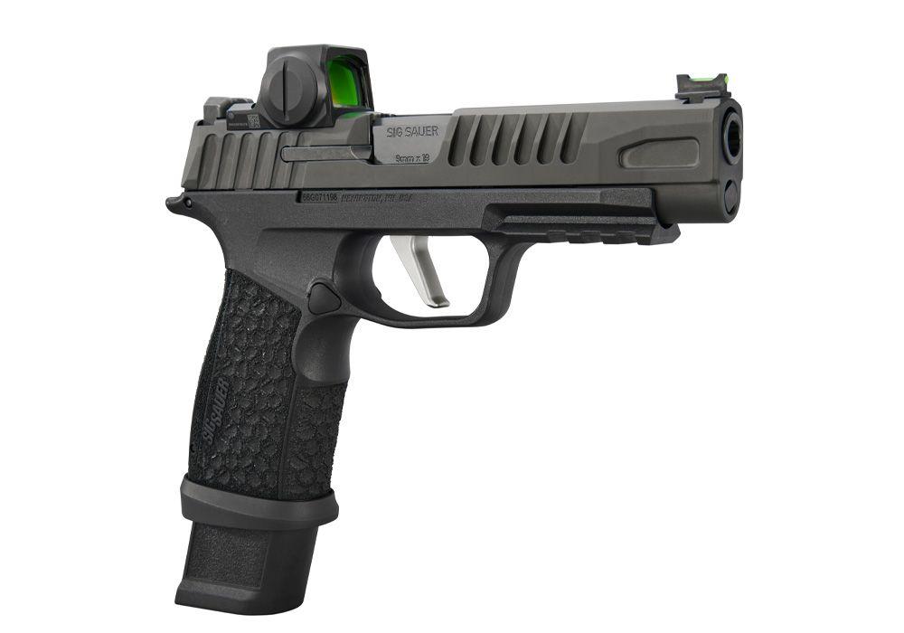 Sig Sauer P365 Fuse Handgun with Romeo-RS 9mm Luger 17(1)&21(2) Magazines 4.3" Black 3MOA - Precision Shot Firearms