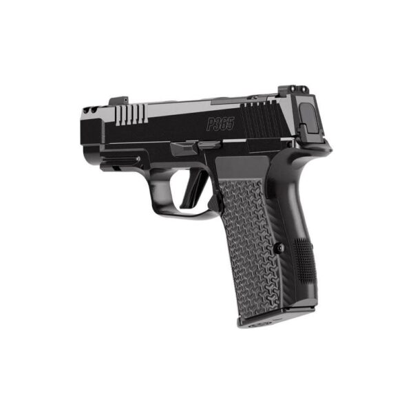 Sig Sauer P365 LUXE AXG Handgun .380 Auto 12rd Magazine(3) 3.1" Compensated Barrel Black Finish - Precision Shot Firearms