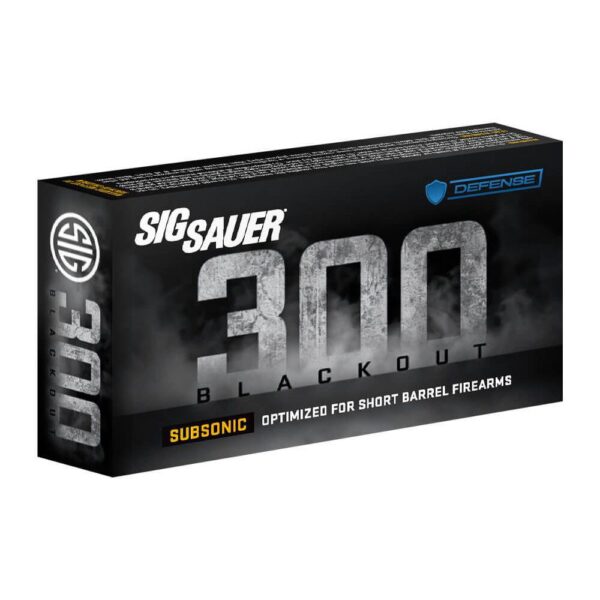 Sig Sauer Tac-TX Rifle Ammunition .300 Blackout 110gr JSP 1000 fps 20/ct - Precision Shot Firearms