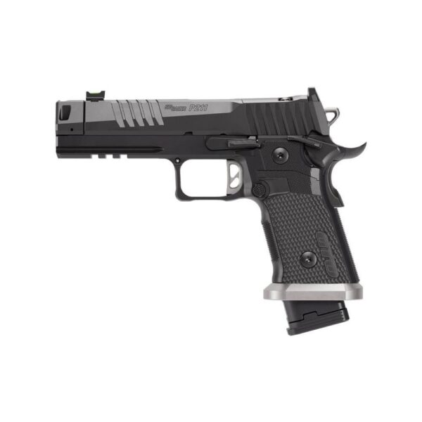 Sig Sauer P211-GTO Handgun 9mm Luger 21(2)&23(1)rd Magazines 4.4" Compensated Barrel Optic Ready SAO - Precision Shot Firearms