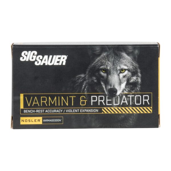 Sig Sauer Varmint & Predator Rifle Ammunition 243 Win 70 gr PT 20/ct - Precision Shot Firearms