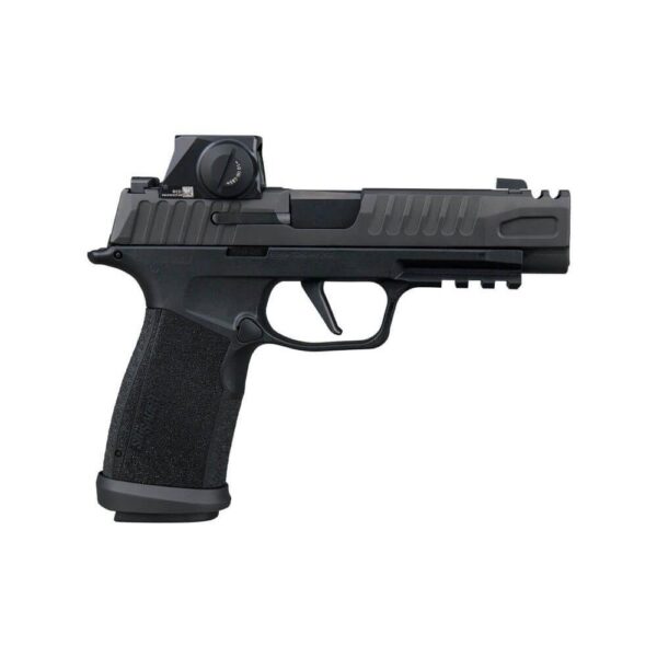 Sig Sauer P365 Fuse Comp Handgun 9mm Luger 21(2) &17(1)rd Magazines 3.7" Barrel Black Modular Polymer Grip Romeo Sig Loc - Precision Shot Firearms