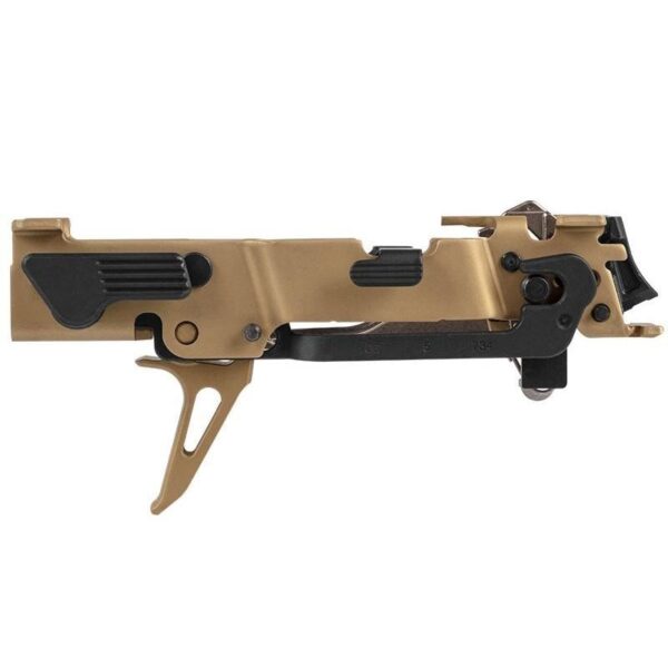Sig Sauer 320 Fire Control Unit 9mm Luger/40/357 Skeletonized Flat Blade Trigger Gold - Precision Shot Firearms