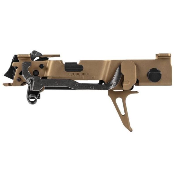 Sig Sauer 320 Fire Control Unit 9mm Luger/40/357 Skeletonized Flat Blade Trigger Gold - Precision Shot Firearms