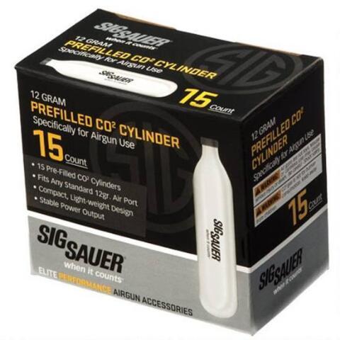 Sig Sauer CO2 Cartridge 12gr 15/ct - Precision Shot Firearms