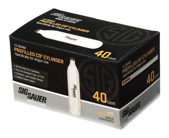 Sig Sauer CO2 Cartridge 12gr 40/ct - Precision Shot Firearms