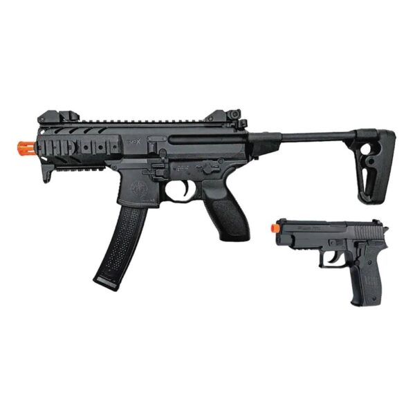 Sig Sauer Airsoft Sig1 Kit Package MPX 26rd Magazine/P226 11rd Magazine Springer Operated 6mm - Precision Shot Firearms