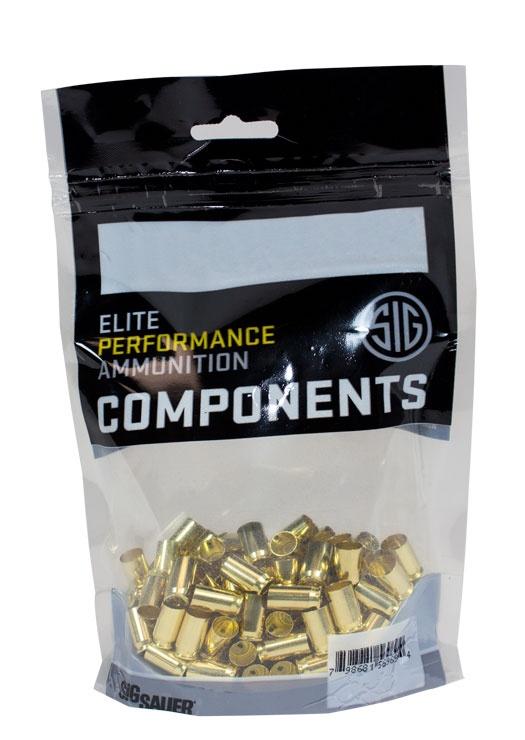 Sig Sauer Unprimed Brass Handgun Cartridge Cases .380 Auto 100/ct - Precision Shot Firearms