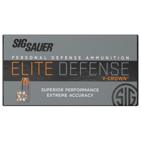 AMMO 45ACP 230GR ELITE V CROWN JHP BOX/50 - Precision Shot Firearms