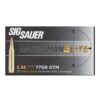 Sig Sauer Elite Match Rifle Ammunition 5.56mm 77gr OTM 20/ct - Precision Shot Firearms