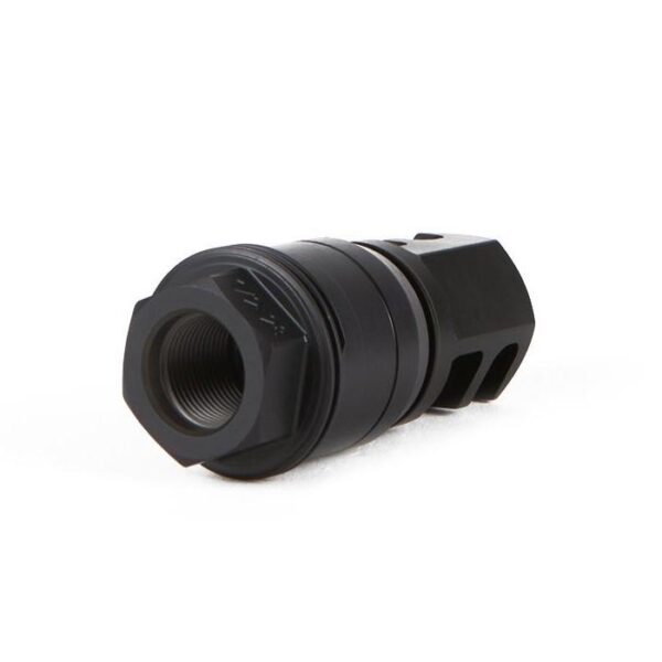 Sig Sauer Clutch-Lok Shouldered QD Muzzle Brake for SLX/SLH Suppressors 5.56mm Black - Precision Shot Firearms