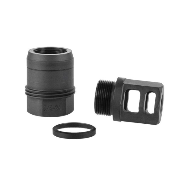 Sig Sauer Clutch-Lok Tapered QD Muzzle Brake for SLX/SLH Suppressors 7.62mm Black - Precision Shot Firearms