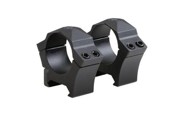 Sig Sauer Alpha Hunting Scope Rings Machined Steel 1" High Black - Precision Shot Firearms
