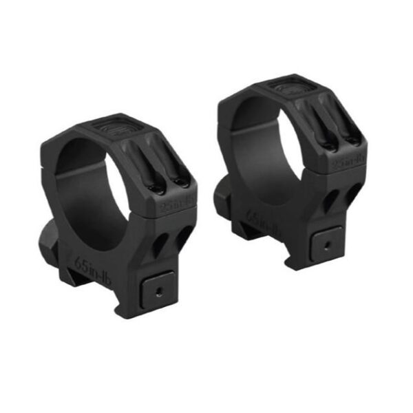 Sig Sauer Alpha6 Scope Ring Set 35mm Medium Profile 0.95" Al Matte Black - Precision Shot Firearms