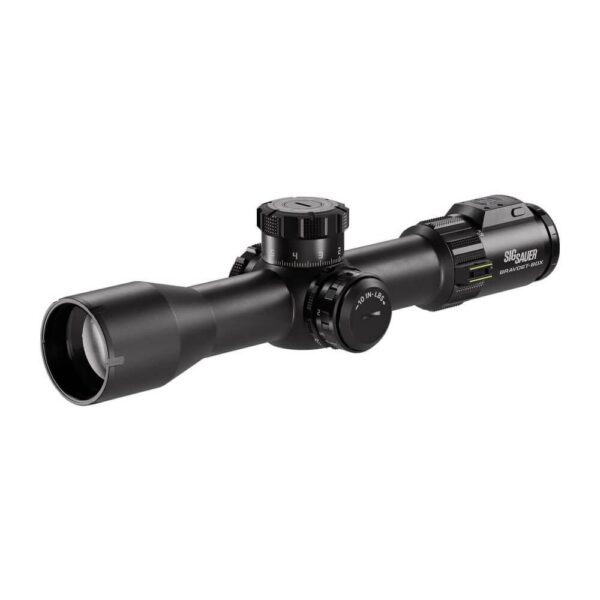 Sig Sauer Bravo6T-BDX Rifle Scope 3-18x44mm 35mm FFP MRAD Milling 2.0 Illum Black - Precision Shot Firearms