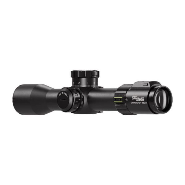 Sig Sauer Bravo6T-BDX Rifle Scope 3-18x44mm 35mm FFP MRAD DEV-L 2.0 Illum Black - Precision Shot Firearms