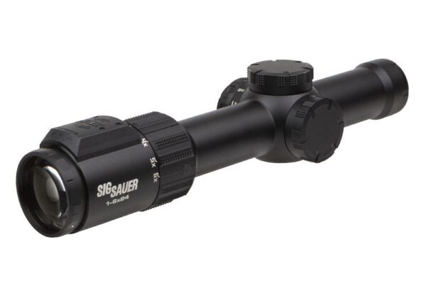 Sig Sauer EASY6-BDX Tactical Rifle Scope 1-6x24 30mm Digital Focal PLane BDX-R LPVO - Black - Precision Shot Firearms
