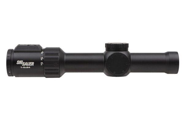 Sig Sauer EASY6-BDX Tactical Rifle Scope 1-6x24 30mm Digital Focal PLane BDX-R LPVO - Black - Precision Shot Firearms