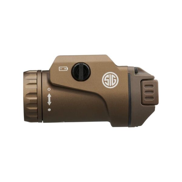 Sig Sauer Foxtrot1X Handgun Weapon Light for Compact and Full Sig 450 Lumen FDE - Precision Shot Firearms