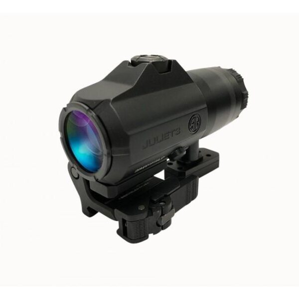 Sig Sauer Juliet3-Micro Magnifier - 3x22mm Push Button with Spacers - Black - Precision Shot Firearms