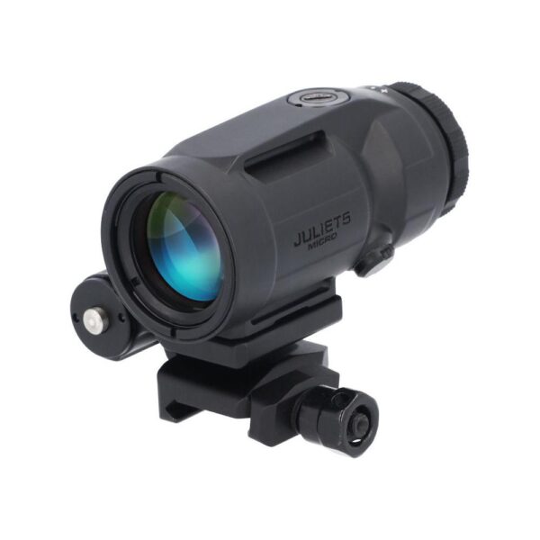 Sig Sauer JULIET5 Mirco 5x Magnifier - 5x24mm Push Button Mount w Spacers - Black - Precision Shot Firearms