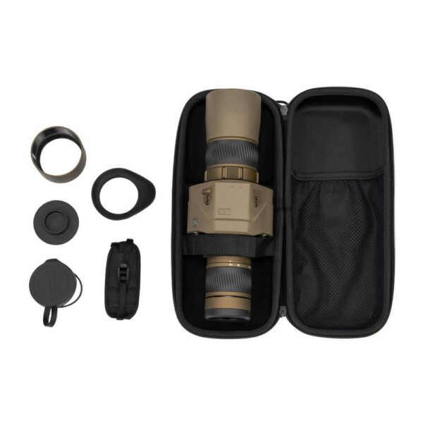Sig Sauer Oscar6 HDX Pro Spotting Scope 16-32x60mm SFP FDE - Precision Shot Firearms