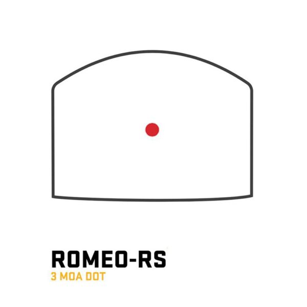 Sig Sauer Romeo-RS Compact Red Dot 3 MOA Dot Black - Precision Shot Firearms
